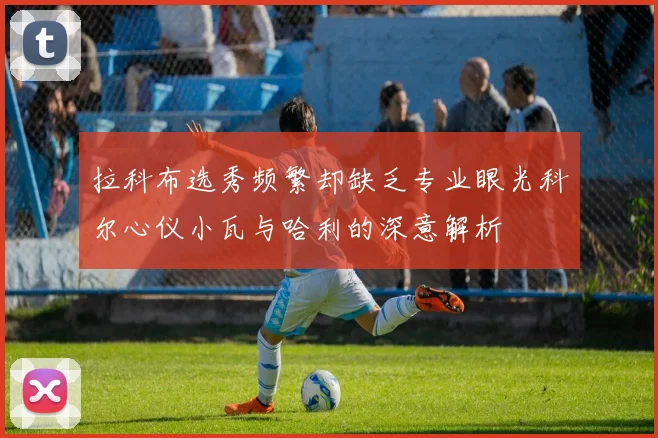 拉科布选秀频繁却缺乏专业眼光科尔心仪小瓦与哈利的深意解析